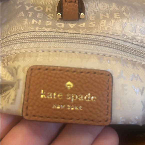 Kate Spade ♠️ Larchmont Avenue Evangelie Large Leather Tote Bag - Picture 15 of 16